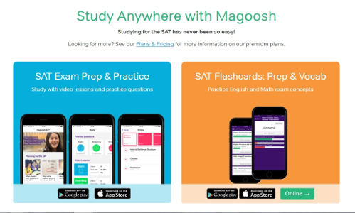 Magoosh SAT Flashcard